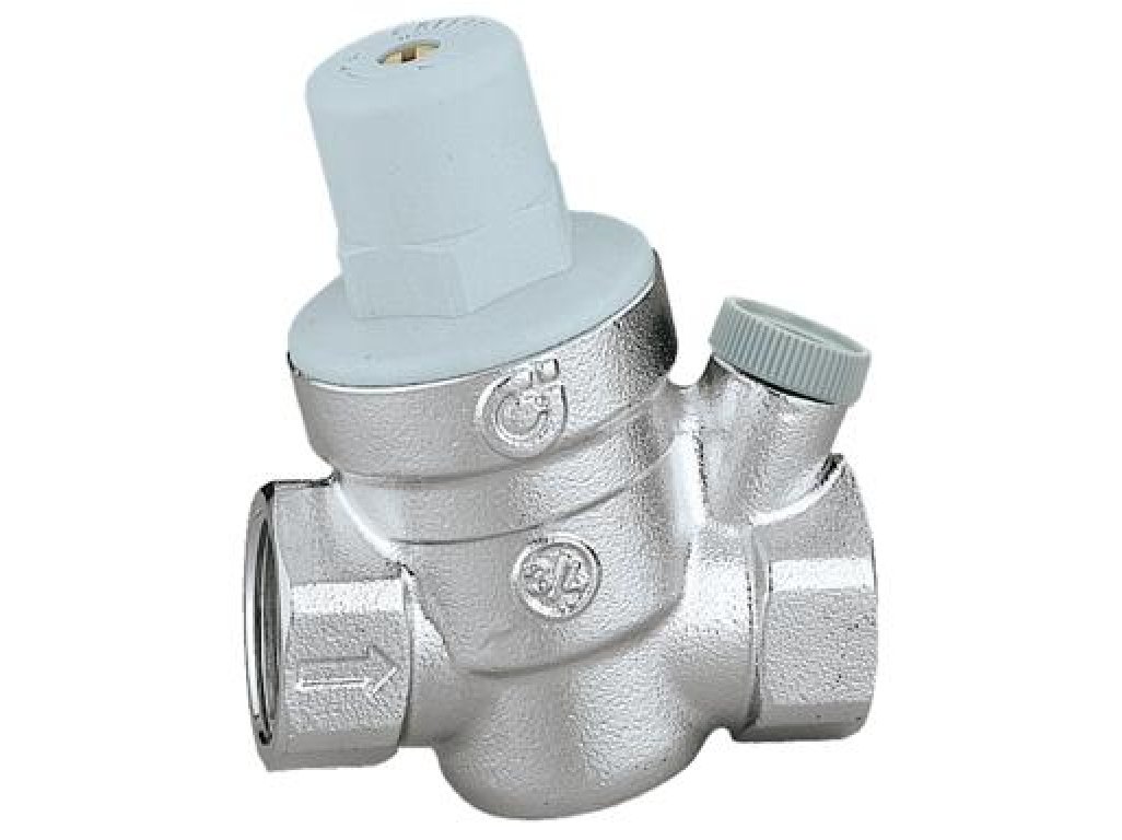 CALEFFI redukční ventil s připojením na manometr  3/4" 1-6 bar 533451