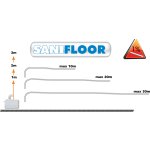 SANIBROY SANIFLOOR 1 - odtok pro keramickou podlahu HI-FLOOR1