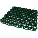 Geoplast SALVAVERDE-B plastová zatravňovací dlaždice zelená FSALVVE5858z