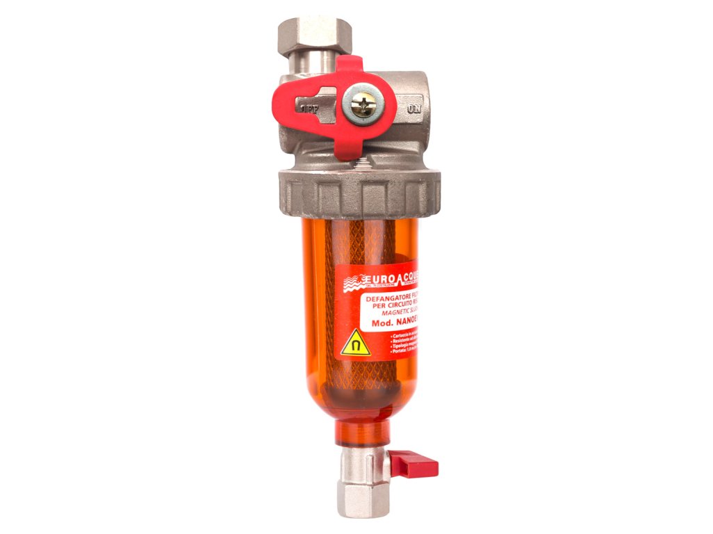Euroacque magnetický odkalovací filtr na vodu T4 BYPASS 3/4" T0000004