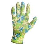 LAHTI PRO zahradní rukavice NITRIL zelené